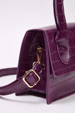 Murdum Kroko Dokulu Capraz Ask?l? Kad?n Mini Boy City Canta TWOAW25OC00000