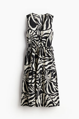 Vestido de algodon con cordon de ajuste - H&m фото 7