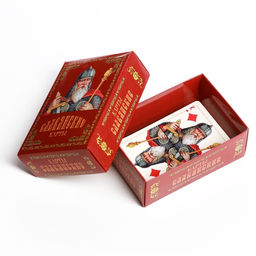 Карты игральные подарочные Славянские, премиум, 36 шт, карта 8.5 х 6.5 см, картон 270 гр - Simaland фото 4