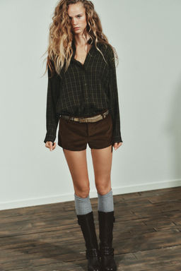 OVERSIZE CHECK SHIRT