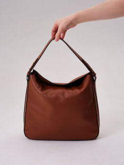 Сумка кожаная на плечо Azaro 30925 коричневый