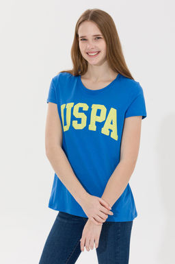 Женская футболка Saks с круглым вырезом Неожиданная скидка в корзине - U.s. polo assn фото 3