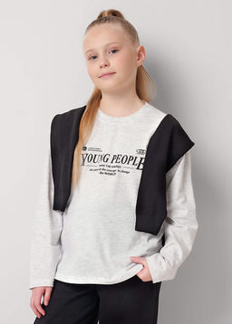 Лонгслив для девочки