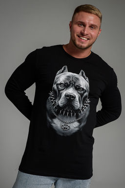 8514/1 Футболка с длинным рукавом мужская