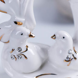 Статуэтка Влюбленные голуби 9 см / B2465 /уп 96/ - ГалеонТрейд фото 3