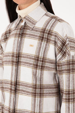 Kad_n Krem Uzun Kollu Oduncu G_mlek - U.s. polo assn фото 7