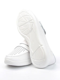 06-ST9183-2 WHITE Туфли летние женские (натуральная кожа)