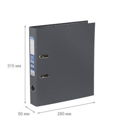 Expert Complete Регистратор PVC 50 мм 10 шт. Classic A4 арочный механ. лён серый 25186