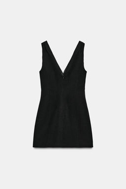 VESTIDO CORTO ZW COLLECTION / Negro - Zara фото 6