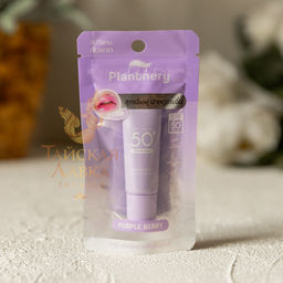 Сыворотка д/губ Восстанавливающая c Экстрактом Ягод Purple Berry SPF 50+ с проявляющимся оттенком (нежно розовый) PLANTNERY 10 гр