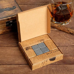 Камни для виски "В компании друзей", 4 шт