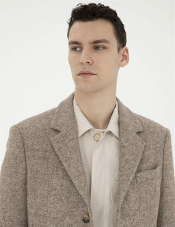 Kahverengi Y_n Kar___ml_ Slim Fit Ka_e Kaban - Pierre cardin фото 2