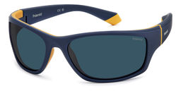 Солнцезащитные очки POLAROID PLD 2135/S Синий, мужские