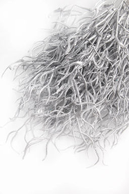 Кустик декоративный 40 см (SF-7339) серебро №14 - Больше подарков фото 2