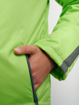 Парка для мальчика "Оникс" салатовый