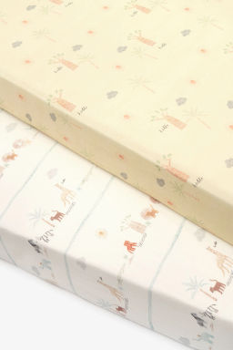 mothercare / Простыни натяжные 120 x 60 см 2 шт