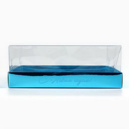 Цена за 5 шт. Коробка для для муссовых пирожных «Синяя», 17.8 х 17.8 х 6.5 см