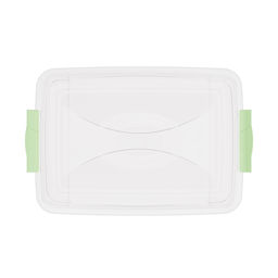 Контейнер для хранения п/эт. 7,5л прямоугольный (с ручками)