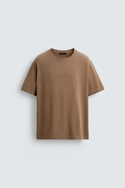 WASHED REGULAR FIT T-SHIRT - Zara фото 2