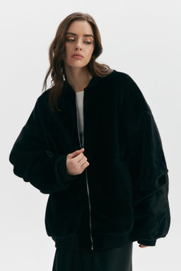 Бомбер на утепленной подкладке