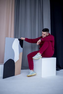 Костюм мужской утепленный ПРЕМИУМ качество, С НАЧЕСОМ футер 3х нитка - Knitka wear фото 4