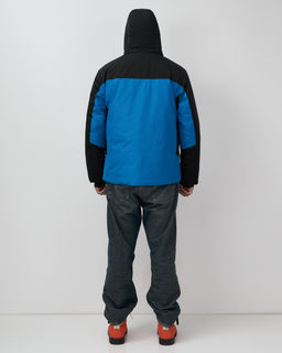 Горнолыжная куртка мужская зимняя голубого цвета 7612Gl - Mtforce фото 4