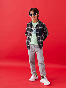 Beli Lastikli Basic Gabardin Erkek ?ocuk Pantolon