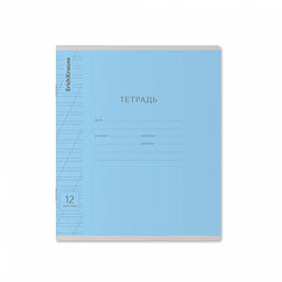 Цена за 280 шт. Тетрадь школьная ученическая ErichKrause Классика Visio ассорти, 12 листов, частая косая линейка (в плёнке по 10 шт.) фото 36