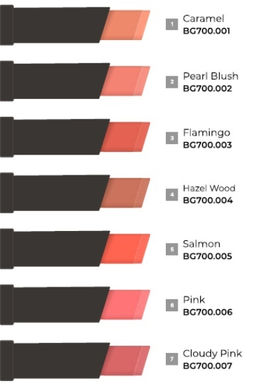 Bogenia BG700 Помада для губ Gel Lipstick тон 002,жемчужный румянец 2.2 гр фото 2