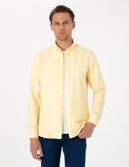 Sar_ Oxford Slim Fit Kolay _t_lenebilir G_mlek