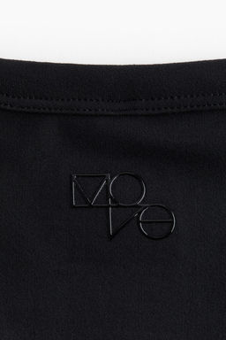 Top de deporte cropped en DryMove - H&m фото 8