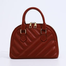 Сумка-клатч на клапане, цвет рыжий