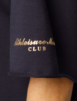 Футболка из футера двухнитки с эластаном VILATTE