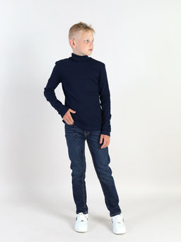 CRB wear/CWKB 63152-41 Водолазка для мальчика,темно-синий/Ex.Cherubino  фото 3