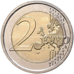 Монета 2 евро 2013 года Италия 700 лет со дня рождения Джованни Боккаччо