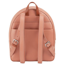 Итальянский женский кожаный рюкзак DuDu Bags серии Favignana | розовый фламинго - Dudubags фото 3