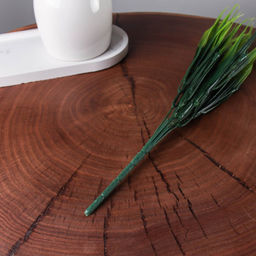 Зелень искусственная 33 см Осока / W1025 /уп 2/1200/7 веток,6 листьев - Галеонтрейд фото 4