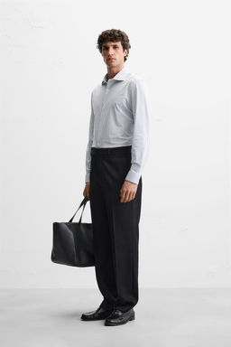 TEXTURED STRETCH SHIRT - Zara фото 12