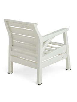 Набор садовой мебели «Евпатория»: 2 кресла, стол, трёхместный диван, белый