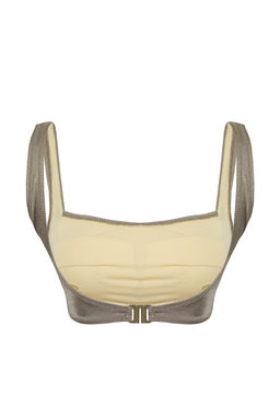 Haki Buzgulu Bralette Kapl? Bikini Ustu TBESS25BU00035