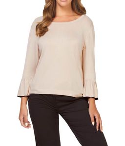 Пуловер, цвета слоновая кость - Ashley brooke фото 3