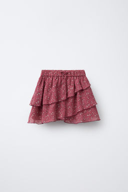 BUTTERFLY PRINT BERMUDA SKORT