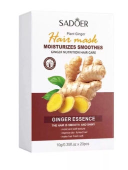 1 шт !! Маска для волос укрепляющая имбирная SADOER