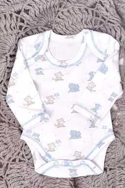 Боди М423010е Бел. голубой