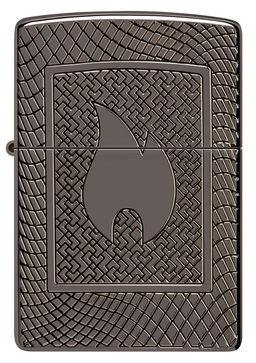 Зажигалка ZIPPO Armor® Пламя | Armor® Flame Pattern 48569  фото 2