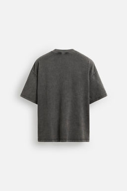 WASHED PATCH T-SHIRT - Zara фото 9