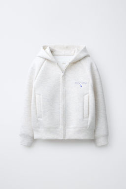 SUDADERA CREMALLERA SPORTY / Gris vigor? - Zara фото 4