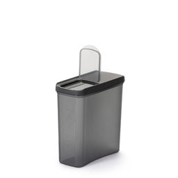 Цена за 2 шт. Емкость для сыпучих продуктов "Лайн" 2л (графитовый) М9006