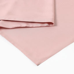 Постельное бельё евро «Этель», модал, розовое