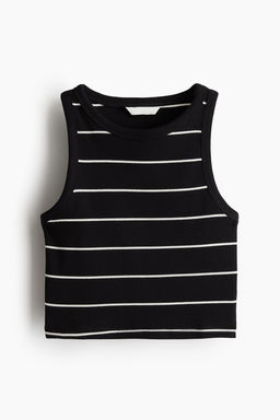 Camiseta cropped sin mangas - H&m фото 5